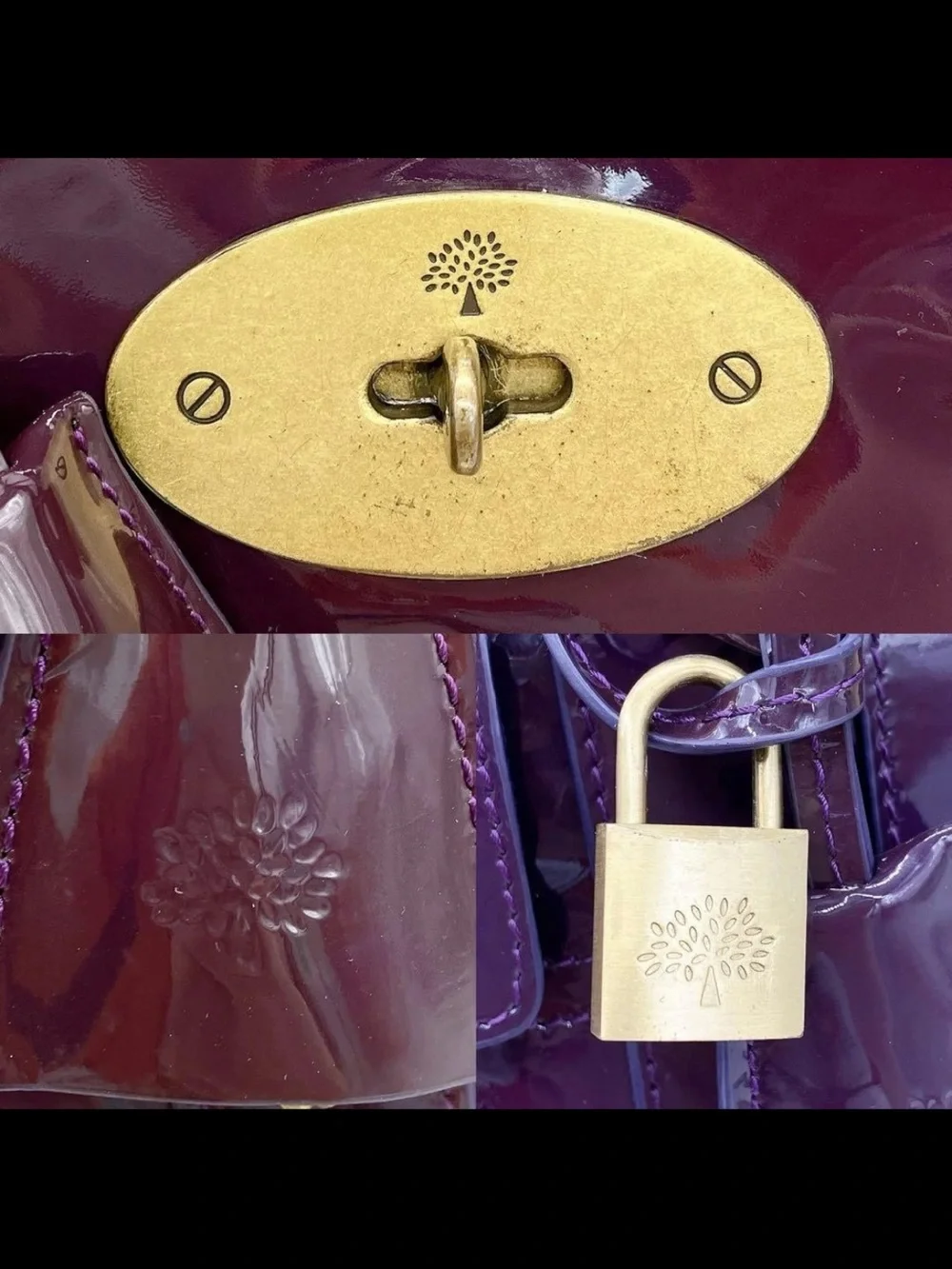 Mulberry high shine